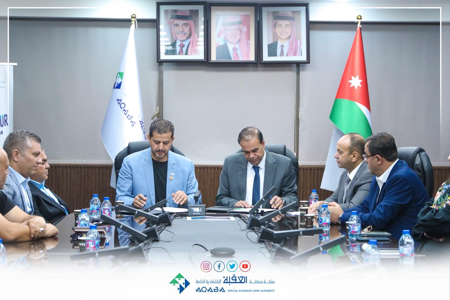 اتفاقية تعاون لدعم الاعمال الريادية تجمع منطقة العقبة الاقتصادية وصندوق التنمية والتشغيل
